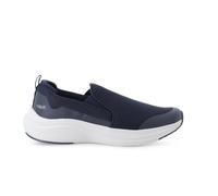 Melluso Mocassino slip-on uomo in tessuto elastico blu u93405