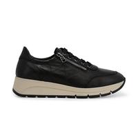 Melluso R25093 Nero Scarpe Sneaker Donna Lacci Zip Zeppa 38