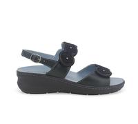 Melluso Sandalo Donna anatomico in Similpelle Notte k95228 38