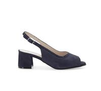 Melluso Sandalo Donna Comodo Elegante in camoscio Blu Notte s633q 38.5