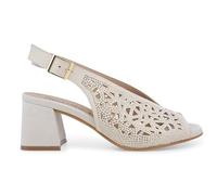 Melluso Sandalo Donna Comodo in camoscio Beige n653 37
