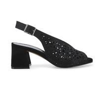 Melluso Sandalo Donna Comodo in camoscio Nero n653 41