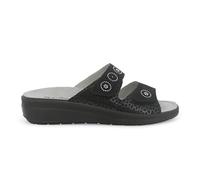 Melluso Sandalo Donna in camoscio Nero q60213w 38
