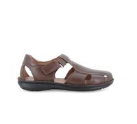 Melluso Sandalo uomo in pelle marrone u75132q 44