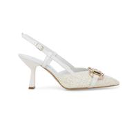Melluso Scarpa Donna Slingback Intrecciata con Gioiello