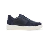 Melluso Scarpa Stringata Uomo in Pelle Blu Primavera Estate