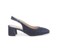 Melluso Slingback Elegante per Cerimonia Tomaia Tessuto 41 / Blu