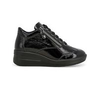 Melluso Sneakers donna in vernice nero r25625z