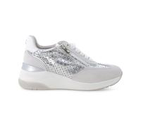 Melluso Sneaker Donna Grigia Traforata con Zip Laterale