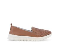 Melluso Sneaker slip-on intrecciata color cuoio 055043q
