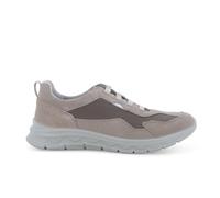 Melluso Sneaker sportiva grigia in camoscio e beige u15539q