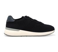 Melluso Sneaker uomo in tessuto knit blu notte traspirante u55379q