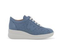 Melluso Sneakers in Pelle Blu Collezione Estiva Donna 40 / Blu