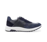 Melluso Sneakers Sportiva Blu Navy in camoscio e Pelle Traforata u56034q 41