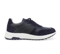 Melluso Sneakers Sportiva in camoscio e Pelle Blu Navy u56034q 42