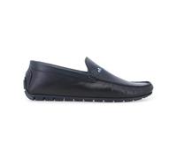 Melluso Uomo Mocassino Casual in Pelle Blu 44 / Blu