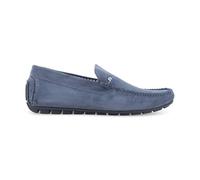 Melluso Uomo Mocassino Comfort in Camoscio Blu 39 / Blu
