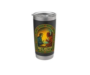 Melmoth il vagabondo Charles Maturin Gothic Horror Classico Bicchiere termico in acciaio inox doppia parete