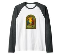 Melmoth Il vagabondo Charles Maturin Gothic Horror Classico Maglia con Maniche Raglan