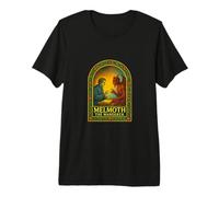 Melmoth Il vagabondo Charles Maturin Gothic Horror Classico Maglietta Premium