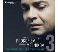 Sergei Prokofie Sergei Prokofiev: Piano Sonatas Nos. 1, 3 & 5/Visions Fugit (CD)