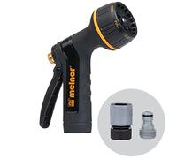 Melnor 65143AMZ - Set di ugelli in metallo, 7 modelli, colore: nero, giallo