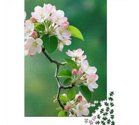 Melo selvatico in fiore Puzzle Primavera Vitality 1000 Pezzi Cartone Riciclato Jigsaw Puzzle Da 14 Anni, Rilassante Attività Famigliare, Idea Regalo Originale 52x38cm/1000pcs