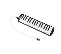 Melodica a 32 tasti per pianoforte con borsa per il trasporto, colore nero, 42,5 x 10,5 x 4,3 cm