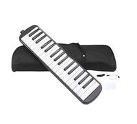 Melodica a 32 tasti - Strumento a fiato con tubo soffiante per tastiera | Fisarmonica portatile per studenti principianti Scuola di apprendimento musicale Solfeggio Bambini Leggera Facile da trasporta