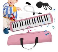 Melodica a 37 tasti, giocattolo Melodica a 37 tasti | Divertente pianoforte ad aria,Strumento melodica con tastiera a soffio, strumento musicale a tastiera per pianoforte ad aria per principianti, bam