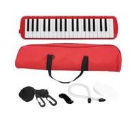 Melodica a 37 tasti, pianoforte ad aria portatile per bambini e principianti, armonica ad aria compressa con custodia, giocattolo musicale ideale per l'apprendimento precoce e l'educazione musicale