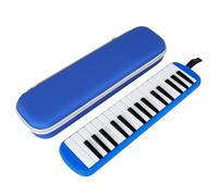 Melodica portatile per armonica a 32 con costruzione in ABS per melodie chiare e longevità e spettacoli per tutti i livelli abilità Melodica portatile