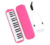 Melodica portatile per armonica a 32 con costruzione in ABS per melodie chiare e longevità e spettacoli per tutti i livelli abilità Melodica portatile