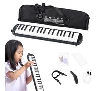 Melodica, strumento musicale con tastiera ad aria, pianoforte a 32 tasti, armonio, strumento musicale melodica a 32 tasti, con borsa per il trasporto, per principianti e professionisti