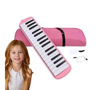 Melodica Tube Keyboard - Pianoforte ad aria a due tubi, strumento di conversazione | Ugello sicuro, Melodica per principianti, strumento musicale portatile, ideale per studente