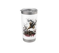 Melodie del Macabro - grammofono gotico Bicchiere termico in acciaio inox doppia parete