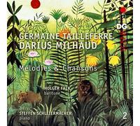 Melodies Et Chansons Vol. 2 - Germaine Tailleferre / Darius Milhaud (Audio Cd)