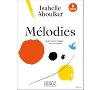 Mélodies pour voix et piano. Include Audio-online