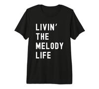 Melody Che Vive la Vita di Melody Nome Divertente Maglietta Premium