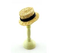 Melody Jane Bambole Casa da Gentiluomo Paglia Cappello di Mans Miniatura Mano IN