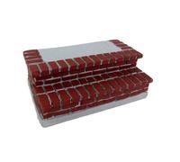 Melody Jane Bambole Casa Miniatura Precast Mattone Anteriore Porta Steps Entrata