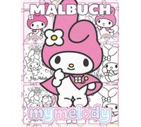 Melody Malbuch: Tauche ein in eine magische Malreise mit freundlichen Figuren und einfachen Motiven