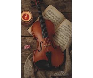 Melody Notebook #4 - SOLACE: A music themed journal for peaceful relaxation - 100 lined and coloring pages to write down and draw the melody of your heart. Perfect gift for those whose soul sings.