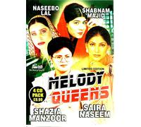 Melody Queens - Shazia Manzoor - Naseebo Lal - Shabnam Majid - Saira - 4 CD Set
