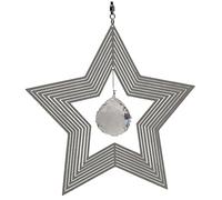 Melody S Natura Cosmo Chime, Largo, ca. 8-inch / 20-inch, Stella, Argento