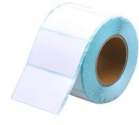 MELODYING 800 Pezzi Etichette Adesive Bianch Etichette per indirizzi 50mmx30mm Su Rotolo Etichette multifunzione Applicabile in cibo Ufficio Cucina Stampante Cartelle Etichette Rettangolari Bianche