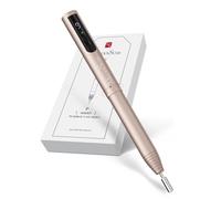 MelodySusie Fresa per unghie senza fili, per unghie in gel, PC100GR Nail Drill 20000 giri/min, velocità regolabile, set di pedicure manicure (oro)