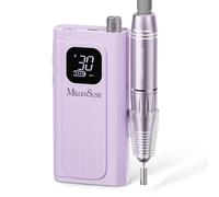 MelodySusie Trapano elettrico professionale per unghie, 30.000 giri/min, lima per unghie ricaricabile portatile, lima per unghie senza fili SC300F per unghie acriliche, smalto gel, kit per manicure