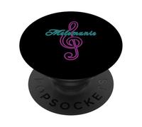 Melomania, La Musica È La Tua Vita! Party, Festival, Concert PopSockets PopGrip Adesivo