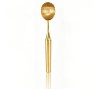 Melon Baller, Scoop del gelato in acciaio inossidabile Scoop di biscotto extra piccolo per il biscotto di frutta del separatore di pasta di scavo (Oro)